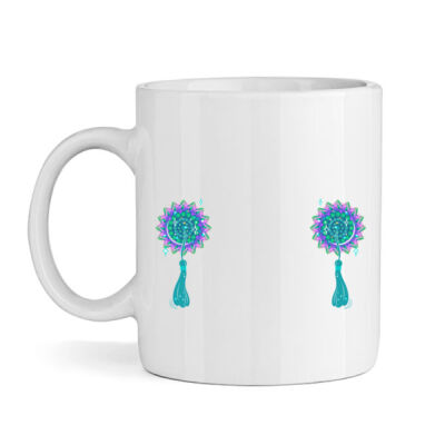 Peacock Tassels Mug Thumbnail